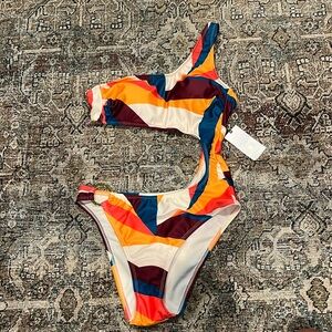 One pice cut out swimsuit